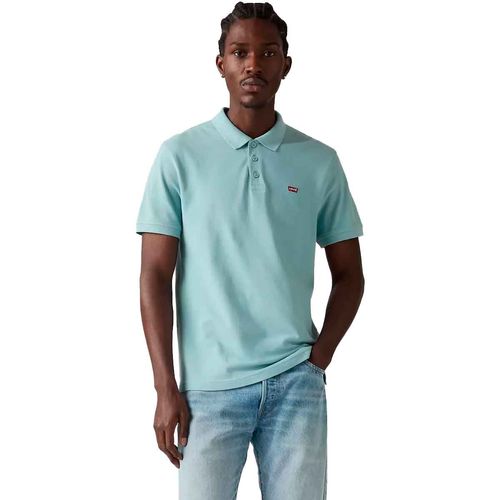 Playera tipo polo Levis azul para caballero 35883-0283
