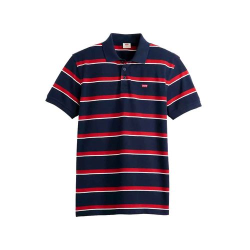 Playera tipo polo Levis azul para caballero 35883-0326