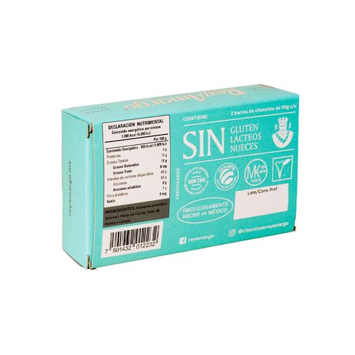 Chocolate Rey Amargo menta raedme220