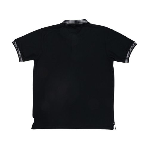 Playera tipo polo Cabo Rojo negro para caballero CRA-50