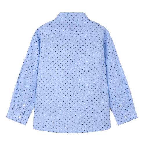 Camisa Mayoral azul para niño 4129