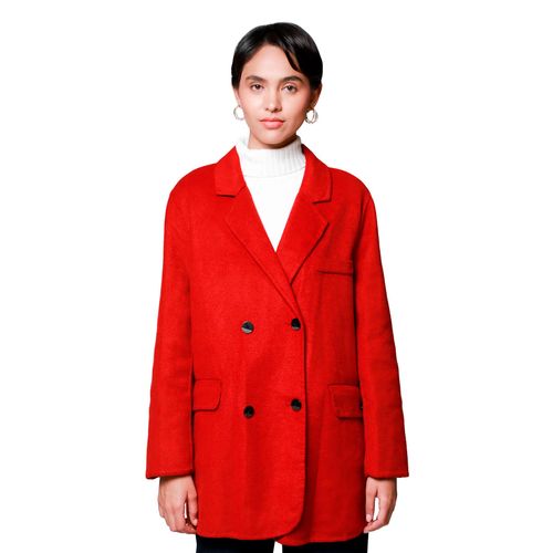 Abrigo Lob rojo para dama DACR0136