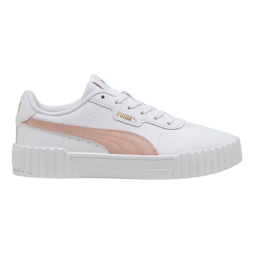 Tenis casual Puma blanco para dama 400365 06