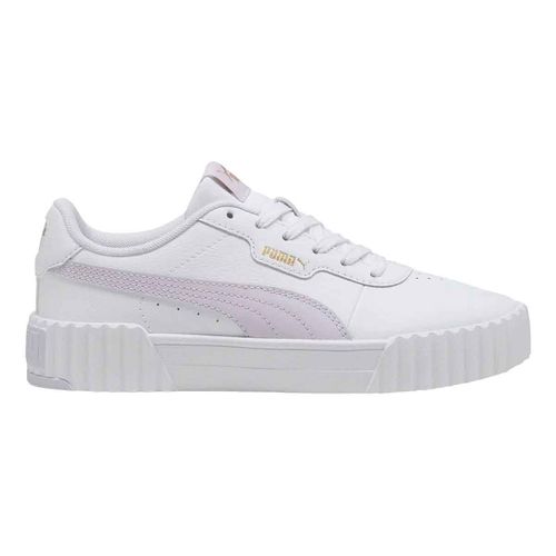 Tenis casual Puma blanco para dama 400365 11