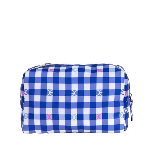 Cosmetiquera mediana Cloe para dama azul 4cscv25178azu