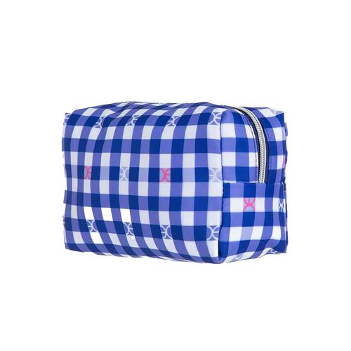 Cosmetiquera mediana Cloe para dama azul 4cscv25178azu