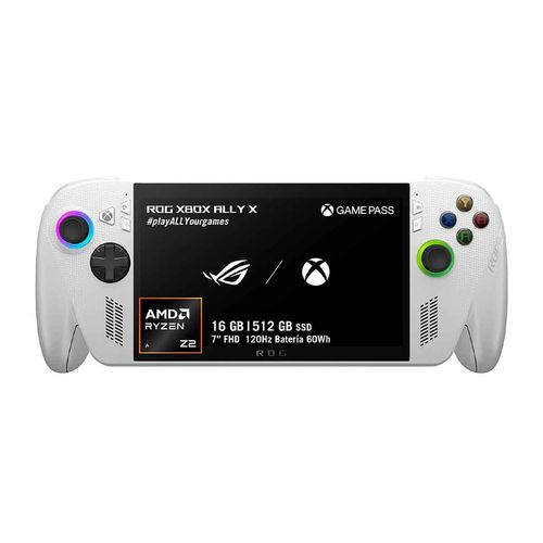 Consola Asus rog xbox ally 512 GB blanco rc73ya-nh002w