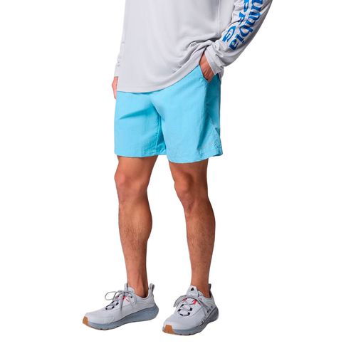 Short deportivo Columbia azul para caballero 2094731455