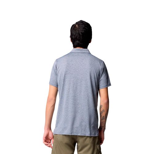 Camisa tipo polo Columbia azul para caballero 2118561464