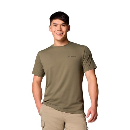 Playera deportiva Columbia verde para caballero 2118571397