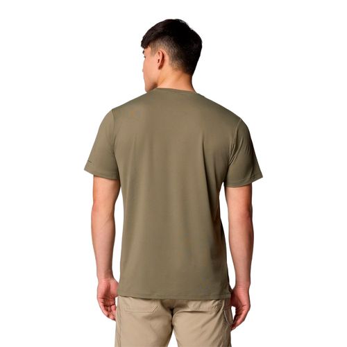 Playera deportiva Columbia verde para caballero 2118571397
