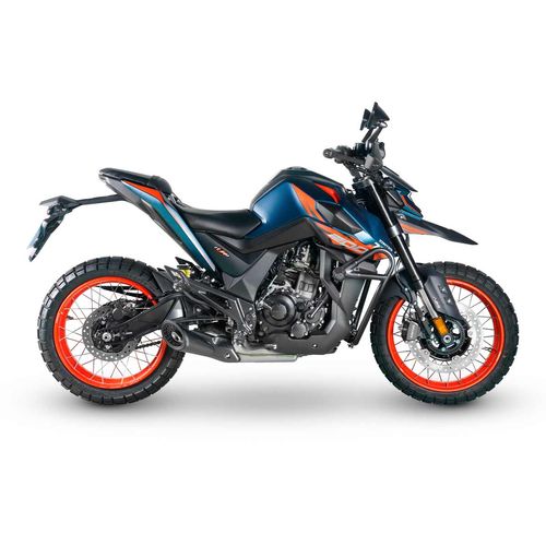 Motocicleta doble porpósito Zontes azul mate u1-200 CC 2025