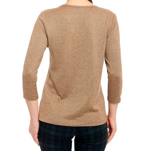 Blusa Alexis beige para dama 58251007B