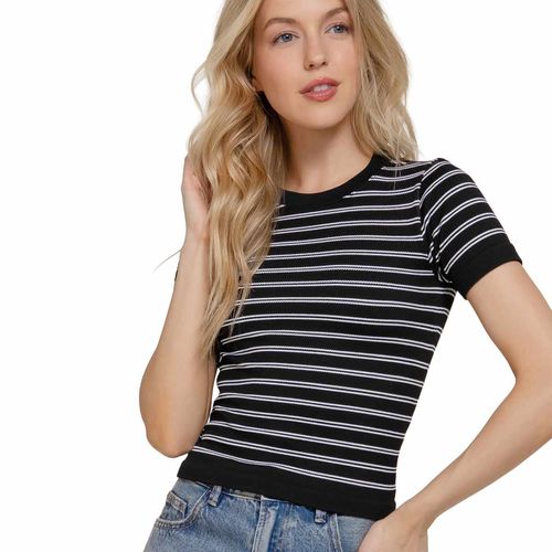 Blusa Active Usa negro para dama T14581