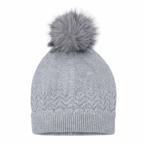 Gorro Mayoral gris para niña 10075