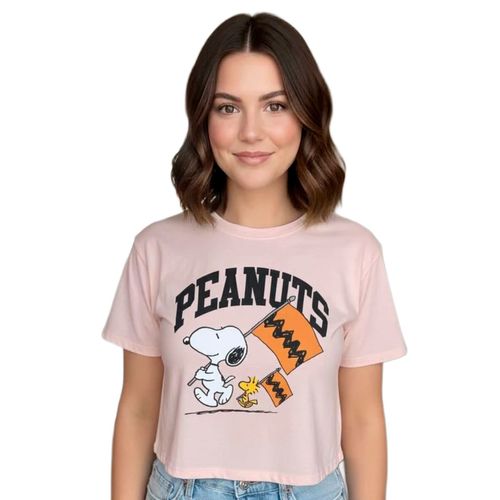 Playera Snoopy rosa para jovencita 846CG