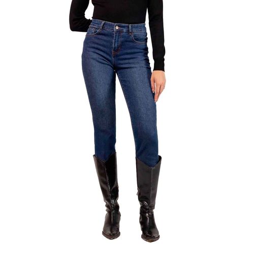 Pantalón de mezclilla Stop azul para dama 28012