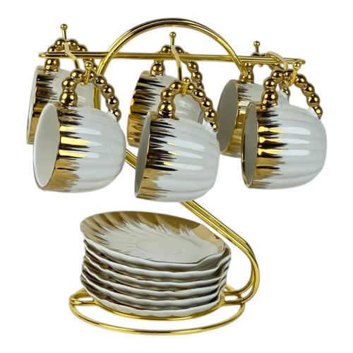 Juego de tazas Concepts Life 13 pzas blanco 087-880204