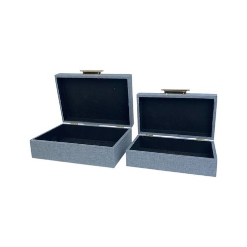 Juego de cajas Concepts Life 2 pzas gris 448-4720007