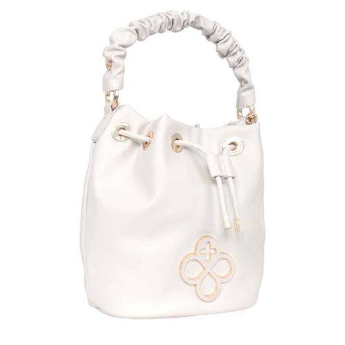 Bolso bucket Jaime Ibiza para dama beige ji 2796