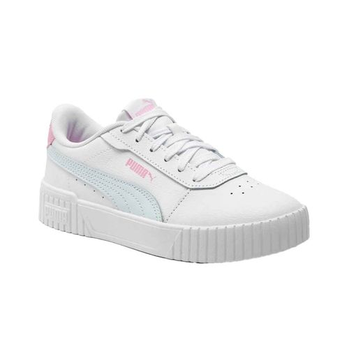 Tenis casual Puma blanco para joven 386185 14