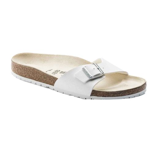 Sandalia casual Birkenstock blanco para dama 40733
