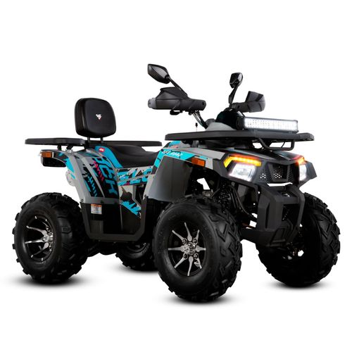 Cuatrimoto automática MB azul glock 200 CC 2026