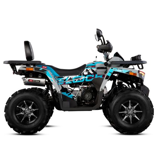 Cuatrimoto automática MB azul glock 200 CC 2026