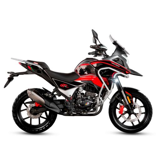 Motocicleta doble propósito MB negro gran turismo 300 CC 2026