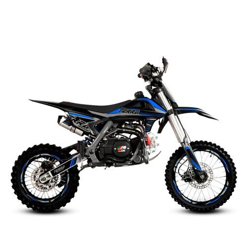 Motocicleta doble propósito MB azul terra 110 CC 2026