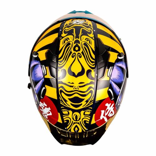 Casco integral Hax Helmets extragrande negro obsidian 1