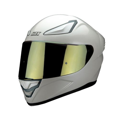 Casco integral Hax Helmets extragrande perla onix