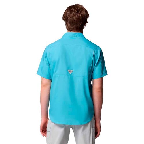 Camisa Columbia azul para caballero 2120231455