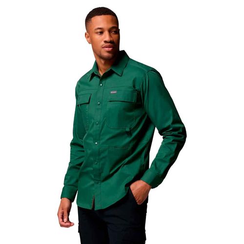 Camisa Columbia verde para caballero 2120581375