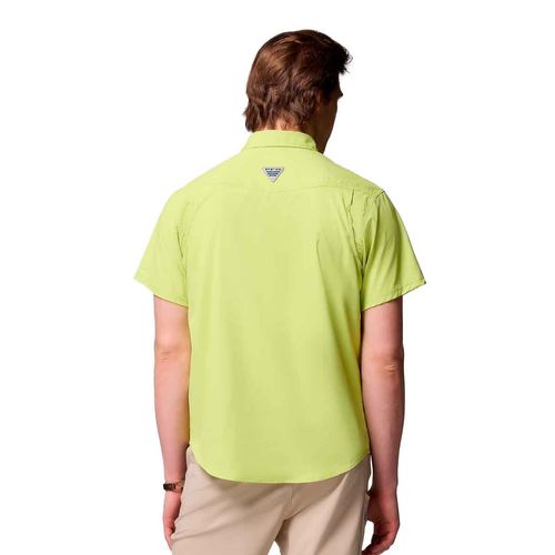 Camisa Columbia verde para caballero 2136761307