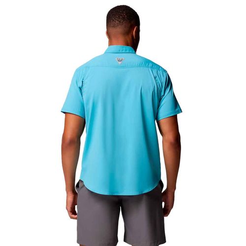 Camisa Columbia azul para caballero 2136761455