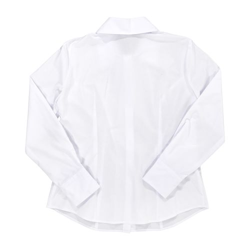 Blusa camisera Lo'Fassi blanco para dama 9418