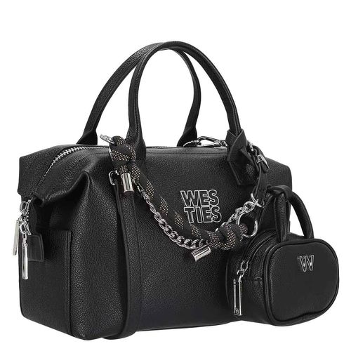 Bolso satchel Westies para dama negro hbgozobiwe