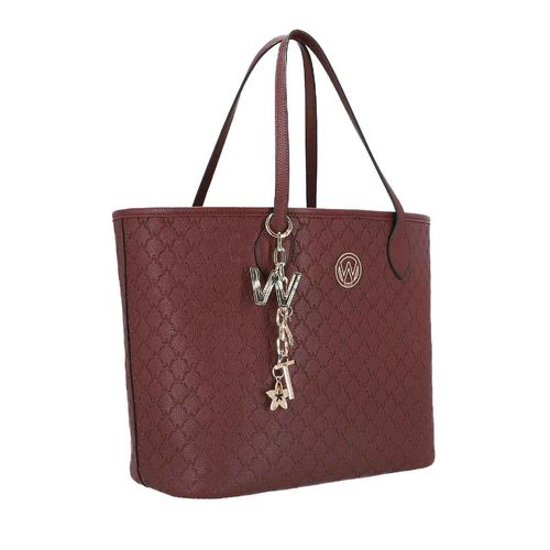 Bolso tote bag Westies para dama tinto hbraddixwe