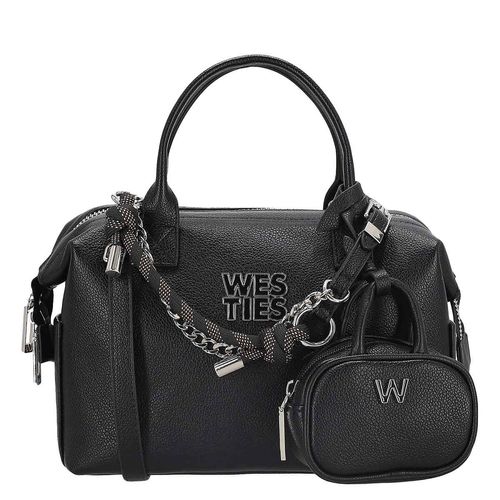 Bolso satchel Westies para dama negro hbgozobiwe