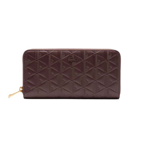 Cartera casual Lacoste para dama morado nf4790mh_r25