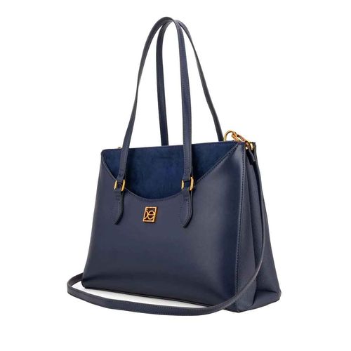 Bolso satchel Cloe para dama azul 2blci25293mar
