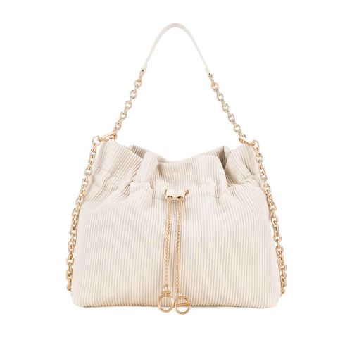 Bolso drawstring Cloe para dama beige r1bli25409bei