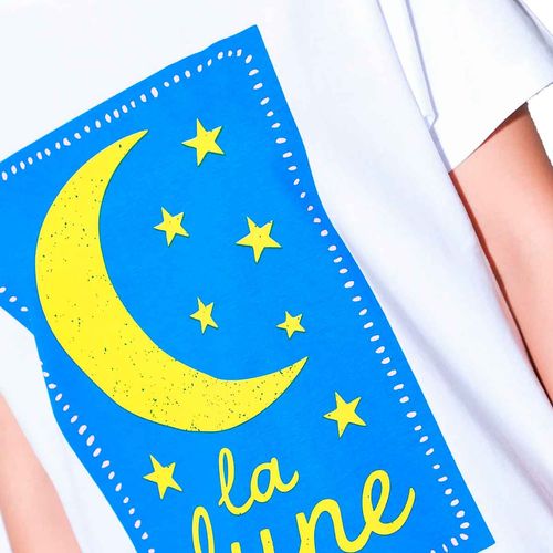 Playera Lob blanco para dama DPPM1227