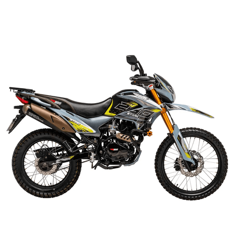 Motocicleta doble propósito BDS gris stark 250 CC 2026