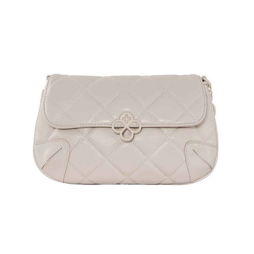 Bolso flap Jaime Ibiza para dama beige ji 2834