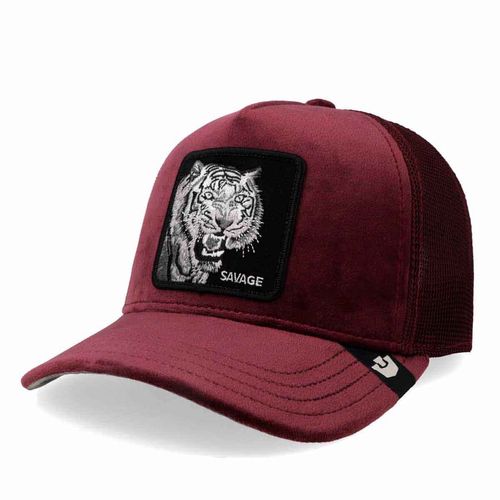 Gorra casual Goorin para caballero tinto tiger os
