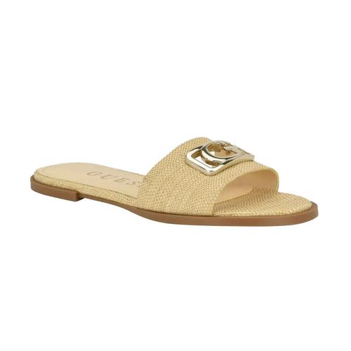 Sandalia de piso Guess beige para dama gwadrinna