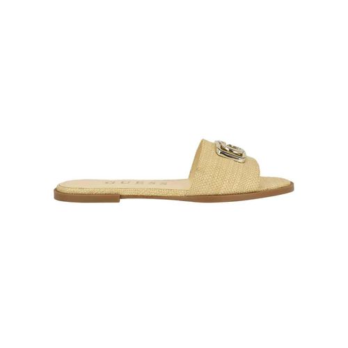 Sandalia de piso Guess beige para dama gwadrinna