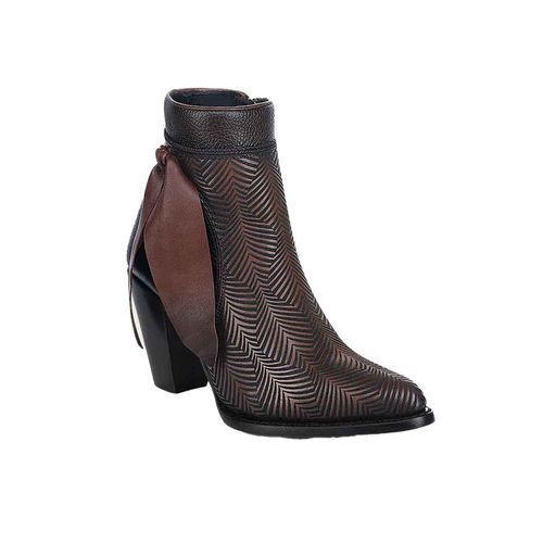 Bota vaquera Cuadra café para dama 3f0prs